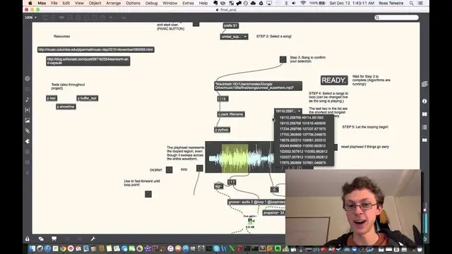 Song Cycler, Music 158A final project